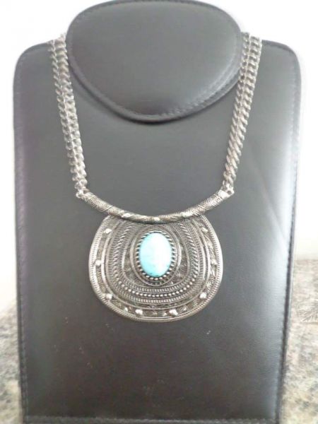 Maxi Colar Blue