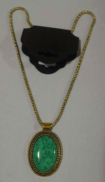 Maxi Colar Dourado Blue